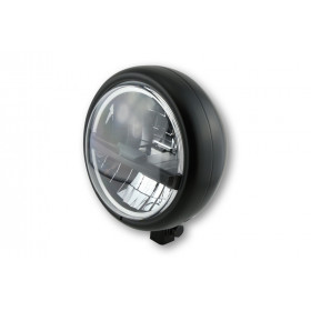 Feu avant LED HIGHSIDER pro Pecos Type 5 - 5 3/4 pouces - fixation inférieure - noir