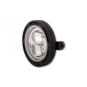 Feu avant LED HIGHSIDER pro Frame-R2 Type 7 - 5 3/4 pouces - fixation latérale - noir
