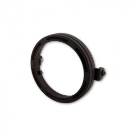 Bague de support de phare HIGHSIDER pro Frame-R1 - 7 pouces - CNC - fixation latérale - noir