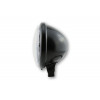 Feu avant LED HIGHSIDER pro Bates Style Type 5 - 5 3/4 pouces - fixation inférieure - noir