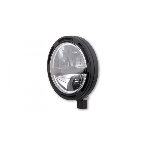 Feu avant LED HIGHSIDER pro Frame-R2 Type 5 - 5 3/4 pouces - fixation inférieure - noir