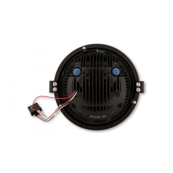 Feu avant LED HIGHSIDER pro Frame-R1 Type 8 - 7 pouces - réflecteur fumé - fixation latérale - noir