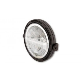 Feu avant LED HIGHSIDER pro Frame-R1 Type 4 - 7 pouces - fixation latérale - noir