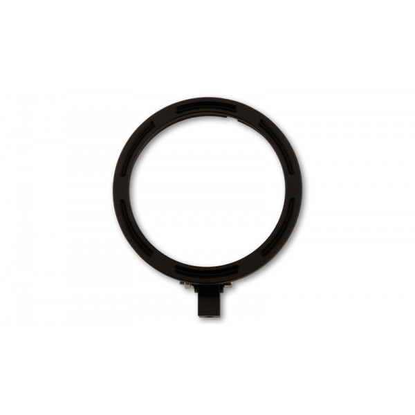 Bague de support de phare HIGHSIDER pro Frame-R2 - 5 3/4 pouces - CNC - fixation inférieure - noir