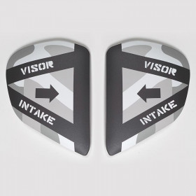 Platine écran ARAI VAS Navy White casque intégral