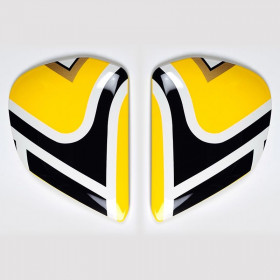 Platine écran ARAI VAS Edwards Legend Yellow casque intégral