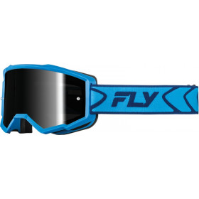 Masque FLY RACING Zone bleu/navy- écran noir