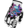Gants FLY RACING Lite Warp Special Edition - blanc/bleu/rose