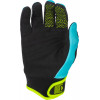 Gants FLY RACING F-16 - Aqua/noir/blanc