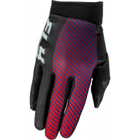 Gants enfant FLY RACING F-16 - noir/rouge/violet