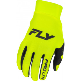 Gants FLY RACING Pro Lite - noir/jaune fluo