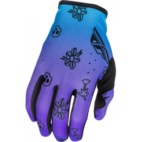 Gants FLY RACING Lite Outline Special Edition - violet/bleu/noir