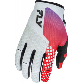 Gants enfant FLY RACING Kinetic - gris/rouge/violet/noir