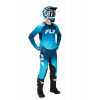 Gants FLY RACING Evolution DST - bleu/blanc