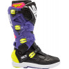 Bottes SIDI Crossfire 3 SRS - violet/noir/jaune fluo