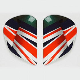 PLATINE ECRAN ARAI SAJ UNION JACK CASQUE INTEGRAL