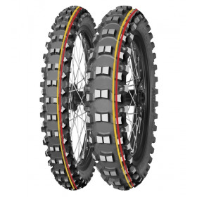 Pneu MITAS TERRA FORCE-MX SM 120/80-19 NHS 63M TT SOFT TO MEDIUM RED YELLOW