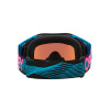 Masque OAKLEY Airbrake MX - Blue Wired écran Prizm MX Sapphire Iridium