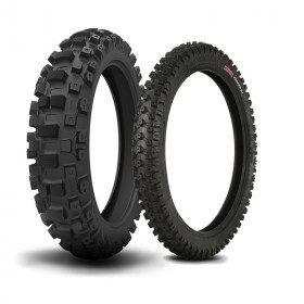Train de pneus KENDA Mini Cross (Avant CARLSBAD 60/100-14 + Arrière WASHOUGAL II 80/100-12)