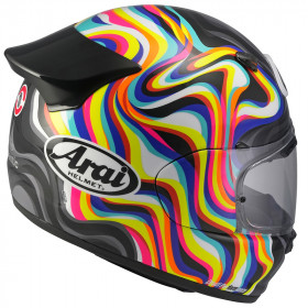 Casque ARAI QUANTIC SWIRL - blanc