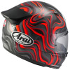 Casque ARAI QUANTIC SWIRL - rouge