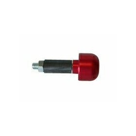 Embouts de guidon ALLOY ULTIMA Street Bike alu rouge Ø12mm