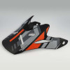 Visière ARAI MX-V Bogle Orange casque off road