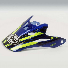Visière ARAI MX-V Star Yellow casque off road