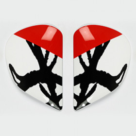 Plaques pivot ARAI Super AdSis J (LRS) Sketch White pour casques Chaser-V/Chaser-V PRO 