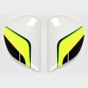 Plaques pivot ARAI Super AdSis J (LRS) Flow Green pour casques  Axces II 