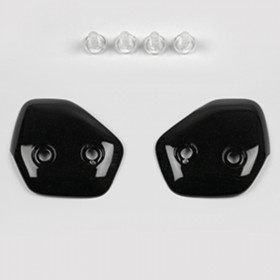 Plaques pivot ARAI TX Diamond Black pour casques Tour-X 4/Tour-X 3 