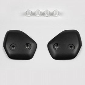 Plaques pivot ARAI TX Frost Black pour casques Tour-X 4/Tour-X 3 