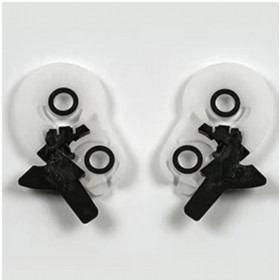 Platine Arai blanc casque jet type lrs