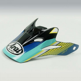 Visière ARAI MX-V Day Blue casque Off Road