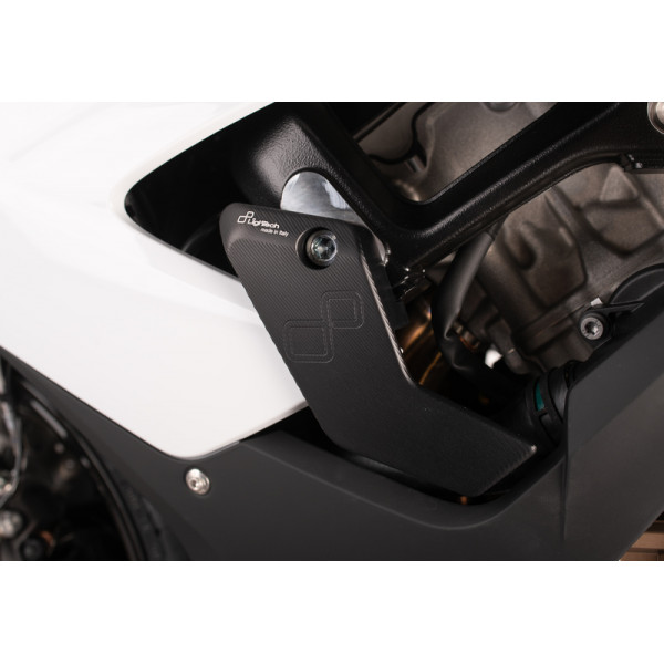 Tampon de protection cadre LIGHTECH Ø10mm noir BMW S1000RR