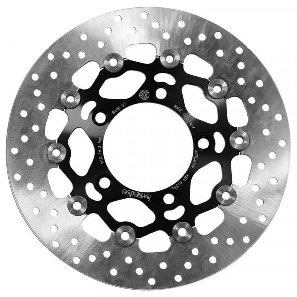 DISQUE AVANT BREMBO 78B40897 400 XCITING 12-17 / AK 550 17 SEMI FLOTTANT