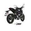 LIGNE COMPLETE MIVV MK3, INOX HONDA CB 125 R