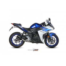 LIGNE COMPLETE MIVV MK3, NOIR YAMAHA YZF-R3