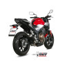 SILENCIEUX MIVV MK3, NOIR NON HOMOLOGUE HONDA CB 500 F