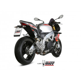 SILENCIEUX MIVV MK3, INOX NON HOMOLOGUE APRILIA TUONO V4 1100