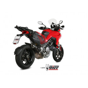 SILENCIEUX MIVV DELTA RACE, INOX NOIR HOMOLOGUE DUCATI MULTISTRADA 1200