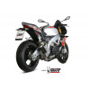 SILENCIEUX MIVV MK3, NOIR NON HOMOLOGUE APRILIA TUONO V4