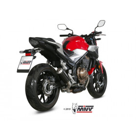 SILENCIEUX MIVV MK3, CARBONE NON HOMOLOGUE CB 500 F