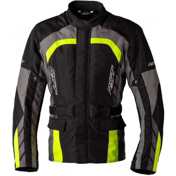 Veste RST Alpha 5 CE textile - noir/jaune fluo taille XL