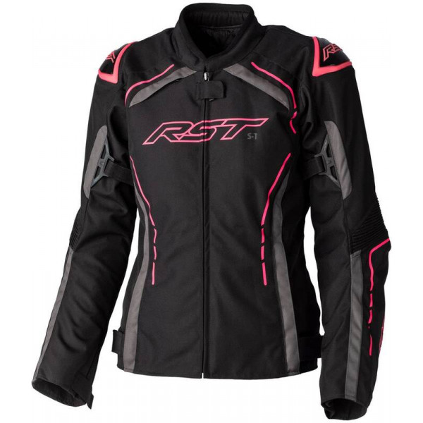 Veste femme RST S1 CE textile - rose fluo taille S