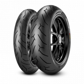 Pneu PIRELLI Diablo Rosso II (F) (K) 120/70 ZR 17 M/C (58W) TL