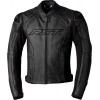 Veste RST S1 cuir homme - noir