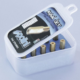 Polini main jet pack. 10 jets for Keihin/PWK carburetor, 160/178 (370.0006)