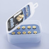 Polini jet pack. 10 jets (Dell'Orto type) of 5 mm, size 110 to 128 (360.0007)