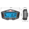 Compteur Digital Mutlifonctions Koso Db03 Racing Universel